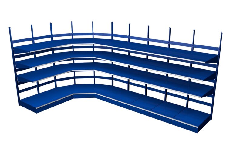 Beer Cave Product Display Shelving