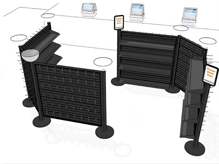 queue line illustration